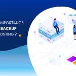 What is the importance of data backup in web hosting ?